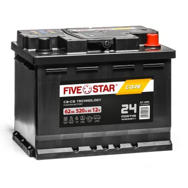 AKUMULATOR FIVE STAR CORE 62Ah