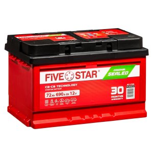 AKUMULATOR FIVE STAR SEALED 72Ah